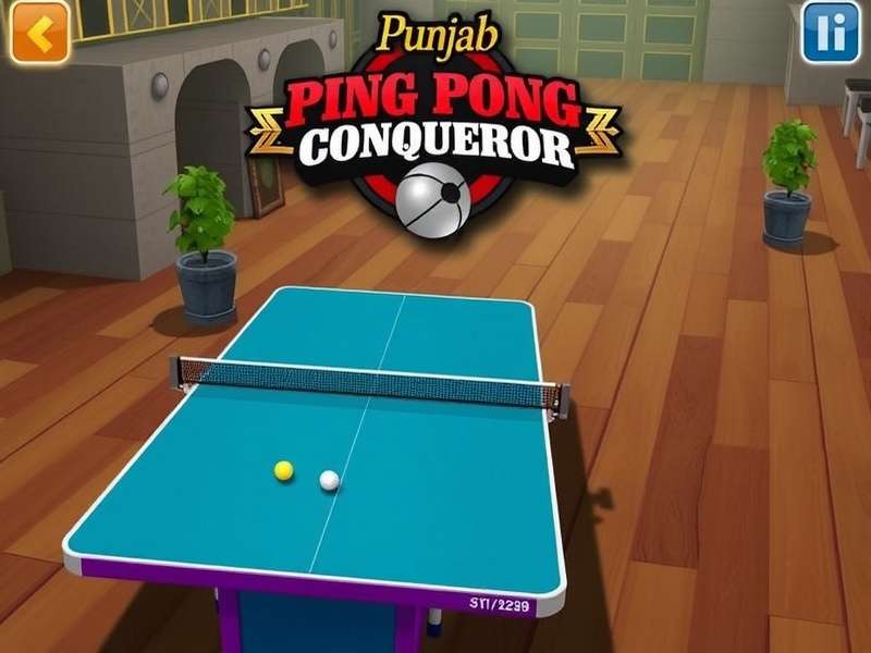 Punjab Ping Pong Conqueror Game Screenshot